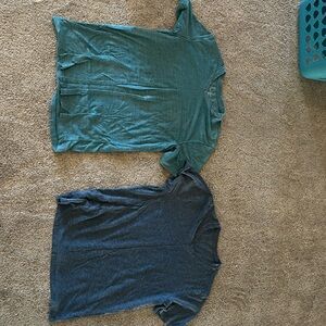 Two soft George crewneck tee shirts